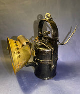 Antique Carbide Miners Lamp LUX Sweden Model 905A