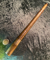 Antique Single Draw Telescope J.J. Messer London US Navy