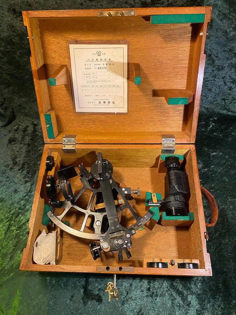 Vintage Sextant Tamaya Co LTD in Original Case 1968 – Explorer