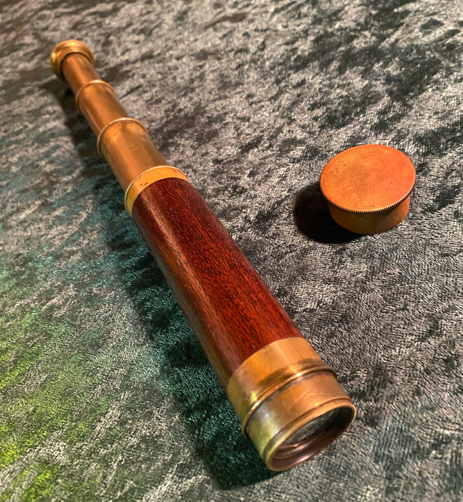 Zero StockAntique Field Telescope Spyglass Made in England Explorer