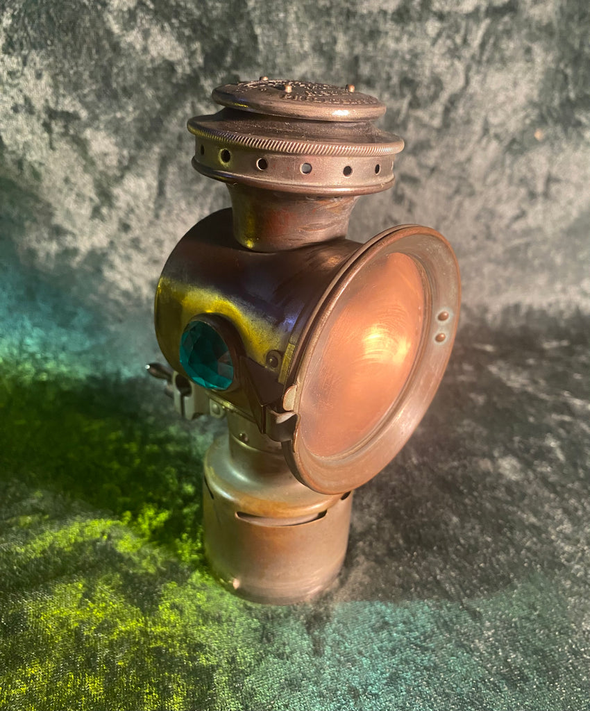 Zero Stock-Antique Bicycle Neverout Insulated Kerosene Safety Lamp