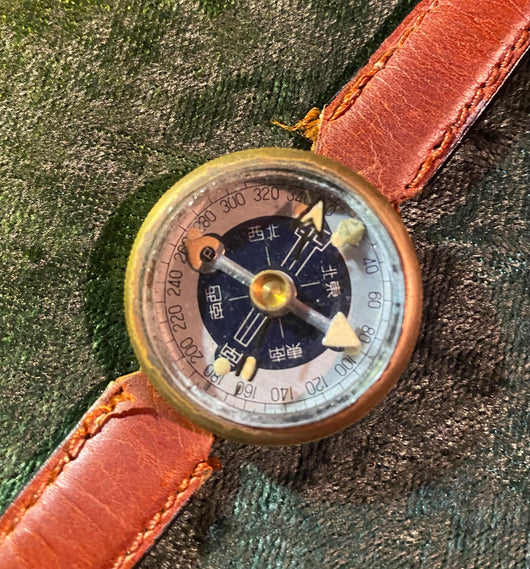 Zero Stock-WW2 Wrist Compass Japanese Imperial Army Officer