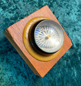 Zero Stock-Vintage Nautical Floating Card Table Compass Made in France