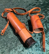 Zero Stock-Antique Two Draw Field Telescope Spyglass  Made by ROSS London