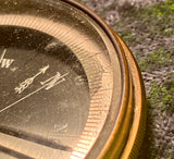 Zero Stock-Vintage Brass Compass Made in France