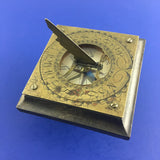 ZERO STOCK-ANTIQUE SUNDIAL MADE BY DAVID BERINGER