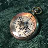 ZERO STOCK-Antique Taylor Leedawl Compass Made in Rochester New York Pat 1918