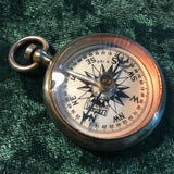 ZERO STOCK-Antique Taylor Leedawl Compass Made in Rochester New York Pat 1918