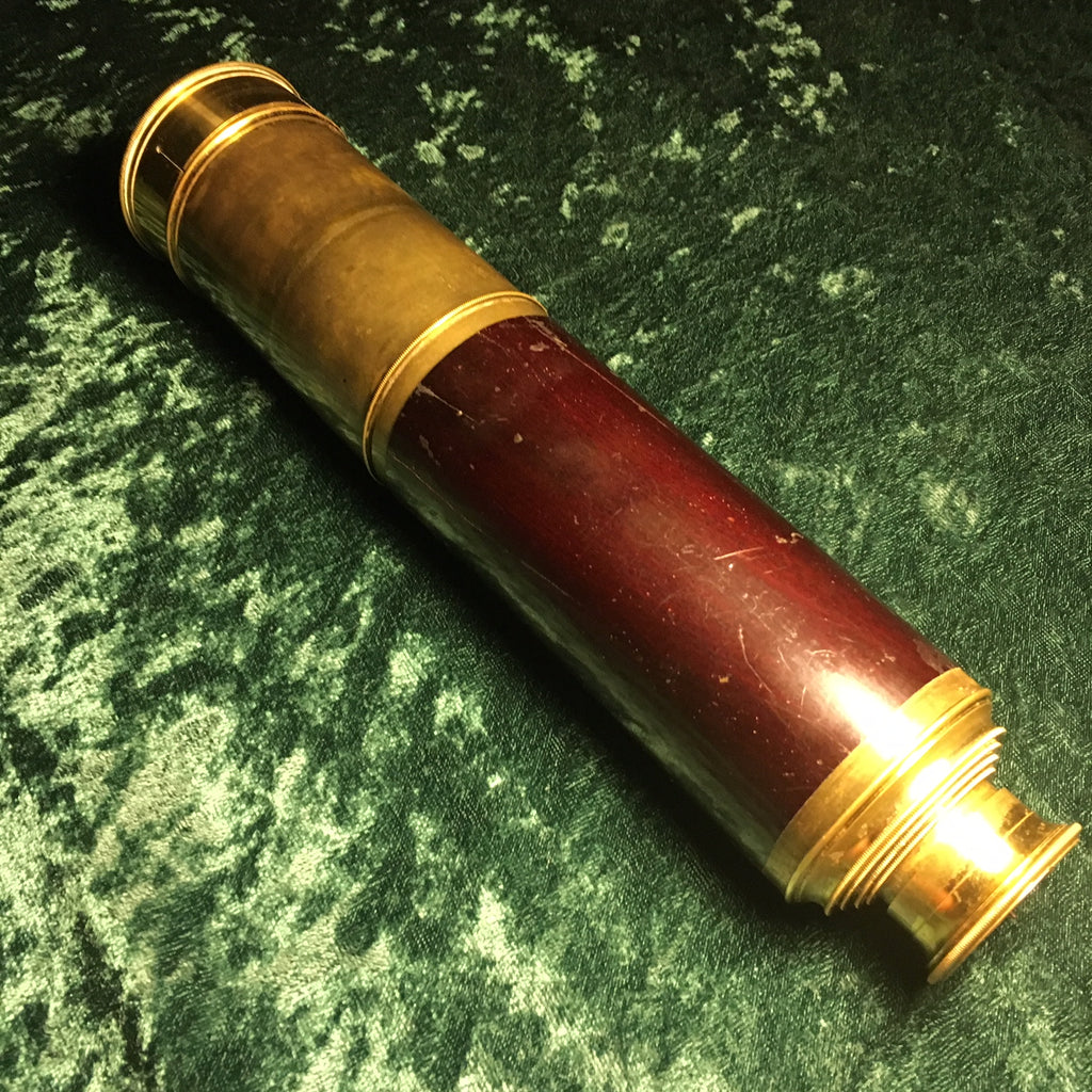 Zero Stock -Impressive Antique Telescope Vincent Chevalier Paris