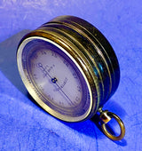 Antique Pocket Barometer Altimeter and Compass Compendium F. Kuhn Opt. Lucern Switzerland