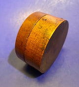 Antique Wood Cased Compass Meiji Period Japan