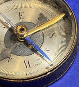 Vintage Pocket Brass Compass Made in France WW1 Era
