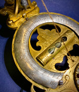 Antique Qing Dynasty String Gnomon Sundial