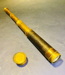 Antique Field Telescope Spyglass Made in France