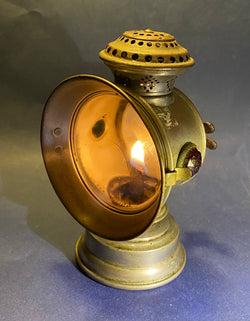 Zero Stock-Antique Kerosene Bicycle Lamp Sterling Mfg. Co. New York  USA