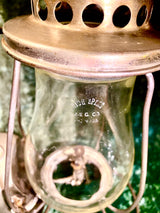Antique Carbide Miners Lamp Made By The Toledo Acetylene Lantern Co. USA