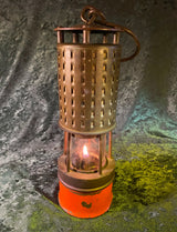 Antique Mining Safety Lamp Koehler Mfg. Co. Marlboro Massachusetts USA