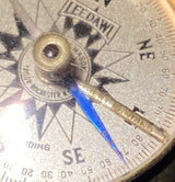 Antique Leedawl Compass Made by Short Mason for Taylor Rochester New York Patent Pending
