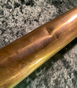 Antique Single Draw Telescope J.J. Messer London US Navy