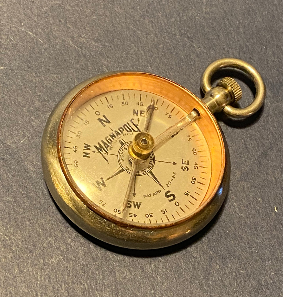 Zero Stock-Antique Magnapole Compass Made by Short Mason for Taylor Ro ...