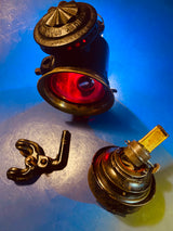 Antique Car Carriage Kerosene Lamp  Dietz Eureka USA Patent 1904-14