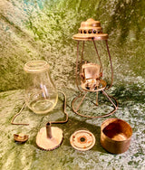 Antique Carbide Miners Lamp Made By The Toledo Acetylene Lantern Co. USA