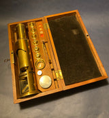 Zero Stock-Antique Drum Microscope Made in England