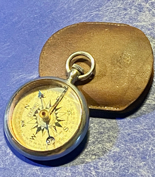 Antique Short & Mason Taylor Leedawl Compass Made in Rochester New York Patent 1915