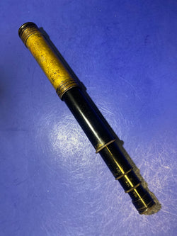 Antique Small Field Spyglass Telescope with Variable Power 12x, 14x, 16x