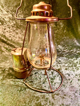 Antique Carbide Miners Lamp Made By The Toledo Acetylene Lantern Co. USA