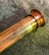Zero Stock-Antique Broadhurst Clarkson & Co Signaling Telescope Mk VI London WW1  British Army