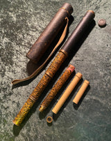 Antique 4 Draw Cardboard Telescope Made in Germany