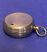 Zero Stock-Antique Pocket Barometer Altimeter Charles G Ewing San Francisco