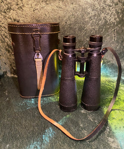 Vintage Hensoldt Wetzlar 7x56 Binoculars  Made in Germany