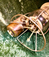 Antique Carbide Miners Lamp Made By The Toledo Acetylene Lantern Co. USA