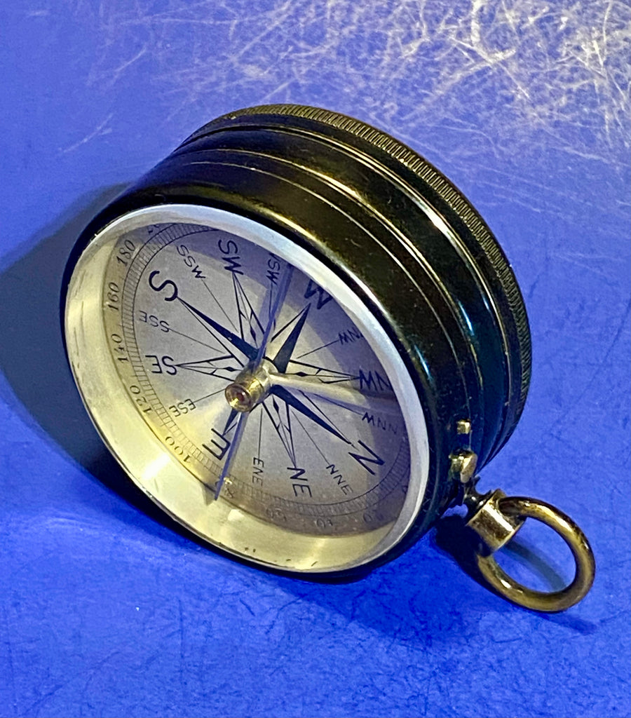 Antique Pocket Barometer Altimeter and Compass Compendium F. Kuhn Opt ...