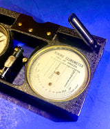 Antique Pocket Compass Omnimeter Compendium Made by Eugene Dietzgen Chicago