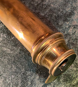 Antique Nautical Draw Telescope F. M. Newton Halifax England