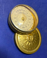 Antique Floating Card Sundial Compass Pantochronometer D.L. Smith’s 1870