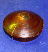 Antique Fruitwood Compass Sundial Made In Bavaria Germany