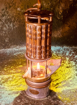 Vintage Wolf Mining Safety Lamp Co Of America Inc New York USA