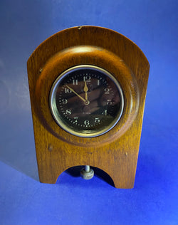 Vintage Art Deco Automobile Car Clock  ELGIN 8 Day Made in USA