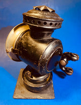 Antique Car Carriage Kerosene Lamp  Dietz Eureka USA Patent 1904-14