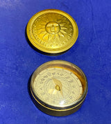 Antique Floating Card Sundial Compass Pantochronometer D.L. Smith’s 1870