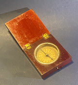 Antique Fruit Wood Compass Made By Stockert Germany