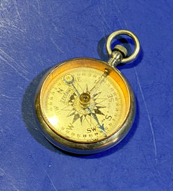 Zero Stock- Antique Taylor Leedawl Compass Made in Rochester New York Pat 1918