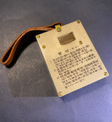 Zero Stock-Pocket Level Compass Sitometer Compendium Made by Buchi Bern for the Japanese Market