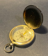 Vintage Pocket Compass Made In Japan