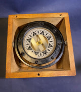 Vintage Nautical Gimbal Ships Compass Made by DIRIGO Auburn W.N. USA