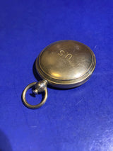 Vintage WW2 U.S. Wittnauer Military Pocket Compass In Hunter Style Case